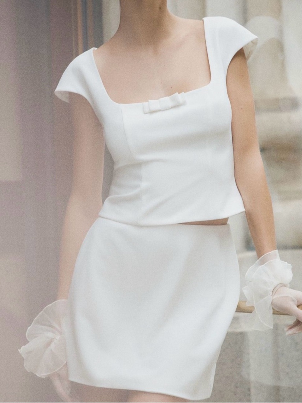 Mare Mare two piece set - white